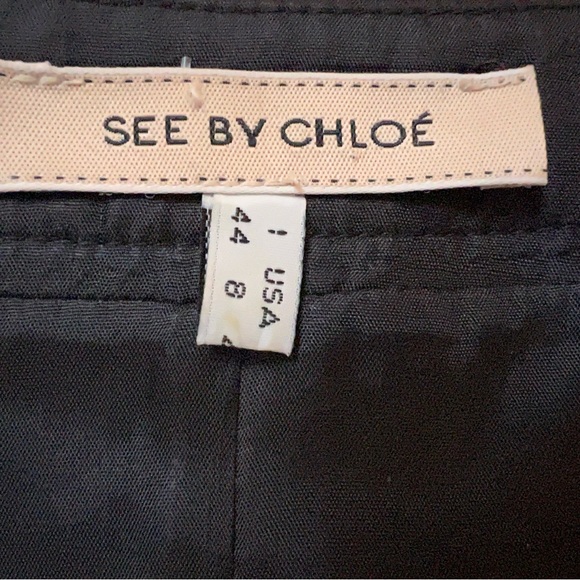 Vintage See by Chloe dress in gold size 44 (fits US S) - Picture 5 of 5